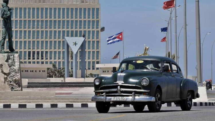 Embajada de EE.UU en La Habana. Foto: EFE