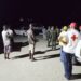 Grupo de haitianos procedentes de Haití llegaron a la Playa Siboney en el municipio de Santiago de Cuba. Foto: Facebook/Aris Arias.