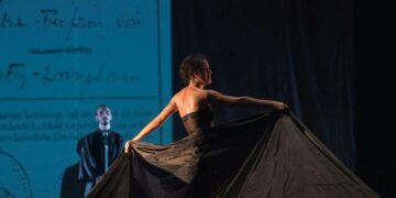 Lissette de León en la piel de Elsa Von Freytag. Foto: Eldy Ortíz/Cortesía Agnieska Hernández.