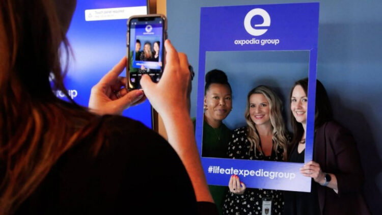 Nacida en1996, Expedia es hoy uno de los gigantes mundiales de las reservas de viajes en línea. Foto tomada de la página web de Expedia Group