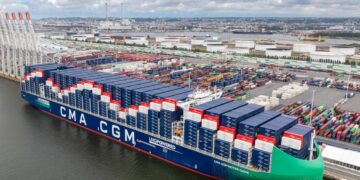 Naviera CMA CGM. Foto: Facebook de la naviera.