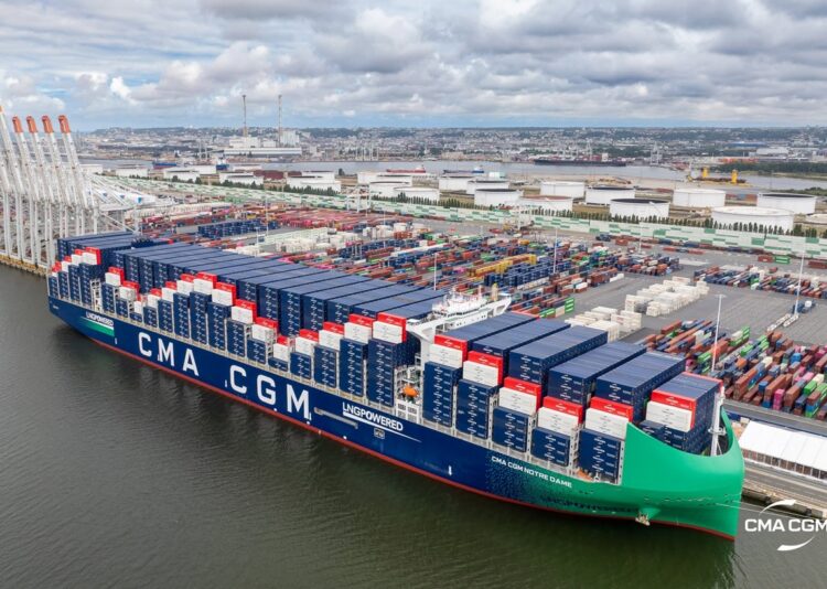 Naviera CMA CGM. Foto: Facebook de la naviera.