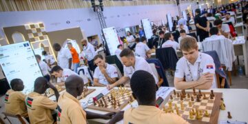 Ronda de apertura de la 46ª Olimpiada Mundial de Ajedrez. Foto: @FIDE_chess / X.