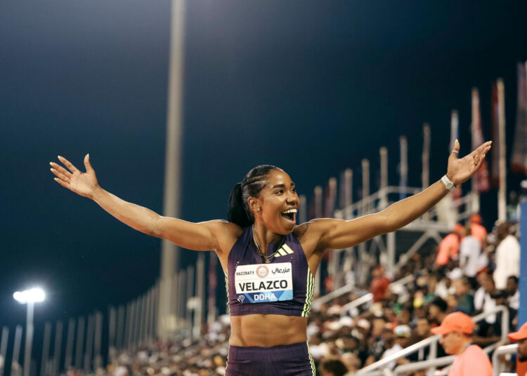 Davisleydi Velazco ha tenido una progresión espectacular desde que se radicó en Puerto Rico con el entrenador cubano Ubaldo Duany. Foto: @Diamond_League