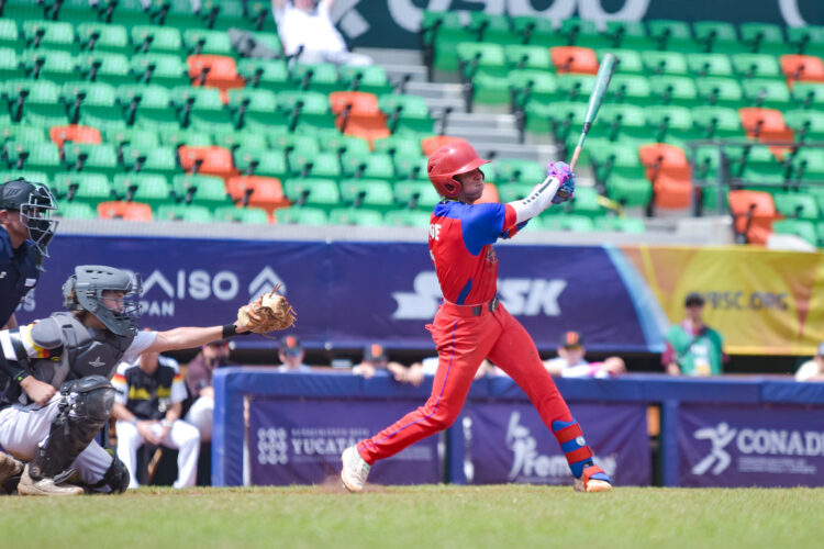 Cuba cayó ante Alemania en la fase de grupos de la Copa del Mundo de béisbol sub-15 y quedó fuera de la Súper Ronda del torneo.Foto: WBSC.