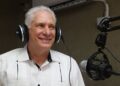 Díaz-Canel en Radio Rebelde. Foto: Presidencia Cuba