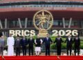 Líderes de los países miembros del grupo BRICS, en la cumbre del bloque realizada en Nueva Delhi, India. Foto: Alexander Kazakov / Sputnik / Kremlin POOL / EFE / EPA.