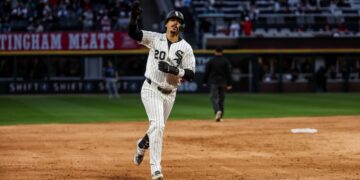 El cubano Miguel Vargas ha sido una de las bujías de los Medias Blancas en su resurgir en 2026. Foto: @whitesox / X.