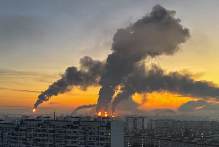 Dos personas murieron y otras 21, entre ellas varios menores, resultaron heridas este domingo en la región de Moscú por un ataque ucraniano con drones en la principal jornada de las elecciones parlamentarias en Rusia. Foto: Cuenta oficial en X del ministro de exteriores de Ucrania, Andrii Sybiha/EFE.