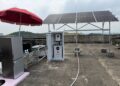 Sistema solar donado por China a Cuba. Foto: @EmbHuaXin / X.