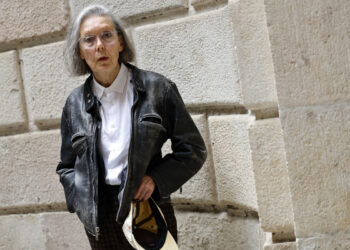 Anne Carson, ganadora del Premio Nobel de Literatura 2026. Foto: Toni Albir/EFE.