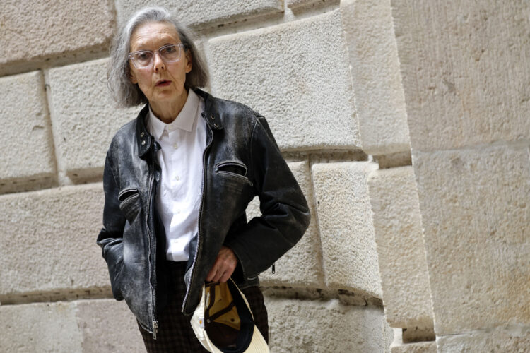 Anne Carson, ganadora del Premio Nobel de Literatura 2026. Foto: Toni Albir/EFE.