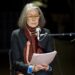 Anne Carson en Suecia, Estocolmo. Foto: EFE/EPA/PONTUS LUNDAHL SWEDEN OUT.