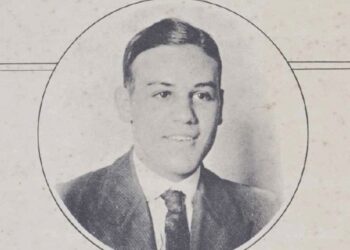 Carlos Aguirre, el erudito y simpático joven muerto en un accidente inusitado. Foto: Social, octubre de 1923.