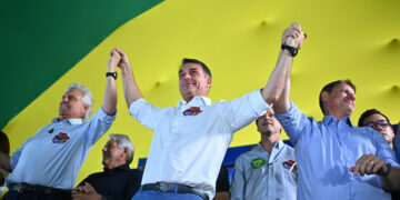 El candidato a la presidencia de Brasil, Flávio Bolsonaro. Foto: EFE/Andre Borges.
