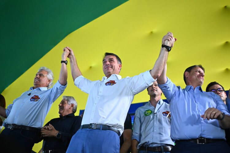 El candidato a la presidencia de Brasil, Flávio Bolsonaro. Foto: EFE/Andre Borges.