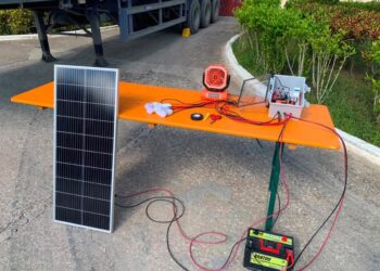Kits solares para productores de café en Santiago de Cuba. Foto: Facebook/BioCubaCafé.