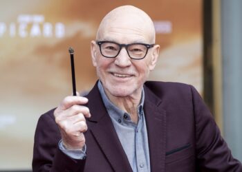 El célebre actor británico Patrick Stewart, fallecido a los 86 años el 28 de octubre de 2026. Foto: Etienne Laurent / EFE / Archivo.