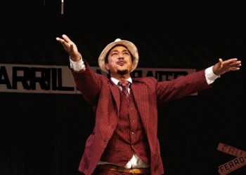 Obra de teatro "Las flores de su vida", inspirada en la vida de Compay Segundo. Foto: Cortesía de Tulio Marín.