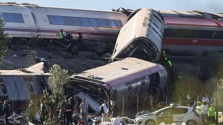 accidente trenes España
