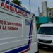 Ambulancias donadas a Cuba por la ciudad rusa de San Petersburgo. Foto: Tomada del perfil en Facebook de la Embajada de Rusia en Cuba.