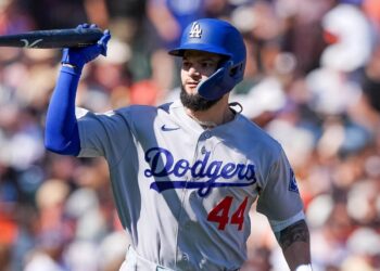 El cubano Andy Pagés, de los Dodgers de Los Ángeles de la MLB. Foto: Tomada del perfil de Facebook de los Dodgers de Los Ángeles.
