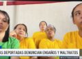 Un grupo de 10 mujeres, entre ellas 8 cubanas, fueron deportadas este mes a África desde EEUU. Foto: Captura de pantalla/ Telemundo.