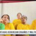 Un grupo de 10 mujeres, entre ellas 8 cubanas, fueron deportadas este mes a África desde EEUU. Foto: Captura de pantalla/ Telemundo.