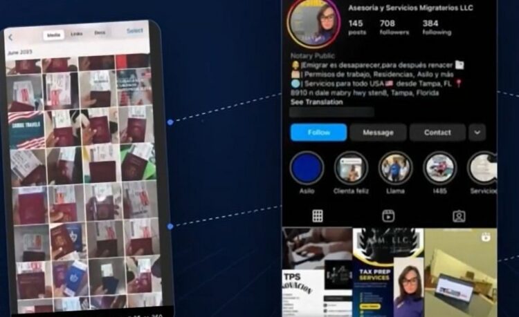 Anunciaban sus servicios en distintas plataformas de redes sociales. Captura de video de telemundo51.