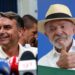 Flavio Bolsonaro y Lula da Silva disputan las elecciones presidenciales en Brasil este domingo. Fotos: EFE.