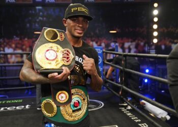El boxeador cubano Erislandy Lara en una imagen de archivo. Foto: wbaboxing.com / Archivo.