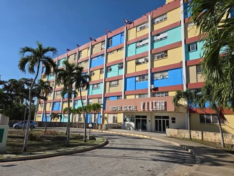 Hospital Provincial Vladimir Ilich Lenin, de Holguín. Foto: Tomada del perfil de Facebook de la Dirección Provincial de Salud de Holguín.