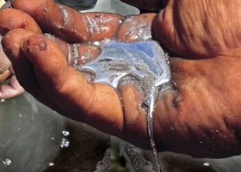 Empleo de mercurio en la minería ilegal de oro, en Las Tunas. Foto: Periódico 26.