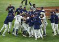 Los Rays de Tampa Bay vencieron in extremis a los Cerveceros de Milwaukee en el cuarto partido de la Serie Mundial, y lograron evitar la barrida. Foto: @RaysBaseball / X.