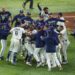 Los Rays de Tampa Bay vencieron in extremis a los Cerveceros de Milwaukee en el cuarto partido de la Serie Mundial, y lograron evitar la barrida. Foto: @RaysBaseball / X.