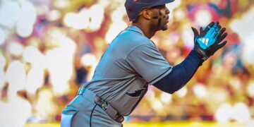 El cubano Yandy Díaz ha sido protagonista por los Rays de Tampa Bay en la Serie de Campeonato de la Liga Americana. Foto: Tomada del perfil de Facebook de los Tampa Bay Rays.